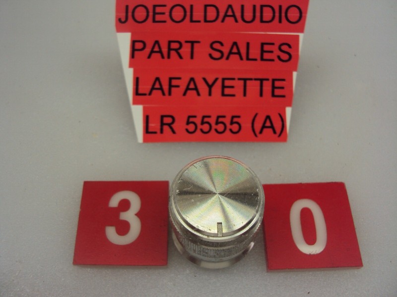 Lafayette LR-5555A/LR-5555 Speaker/Selector Knob Minor Scratches Parting LR-5555