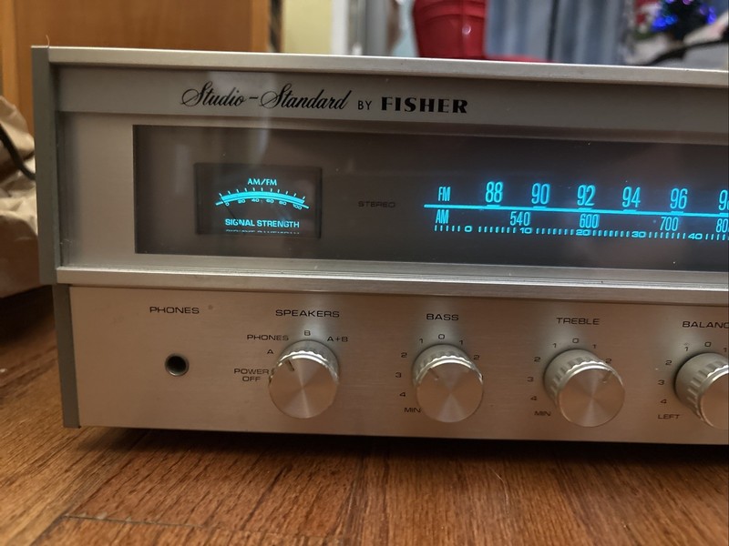 Fisher Studio-Standard Stereo Receiver 120V Vintage, Part #RS-1022 gallery