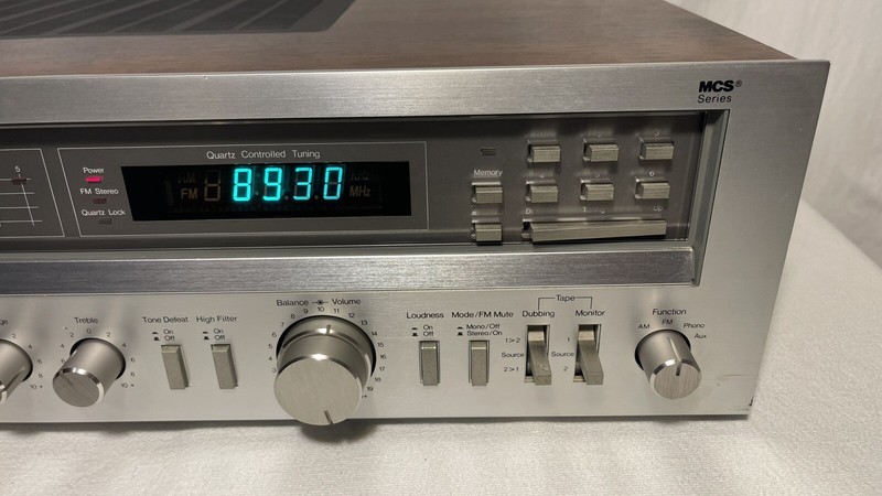 VTG MCS 3249 Stereo RECEIVER Digital Synthesized AM-FM Modular Component System gallery