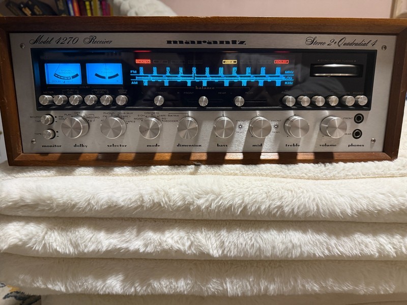 Marantz Model 4270 Receiver Stereo + Quadradial 4 Working Quad Free Shipping