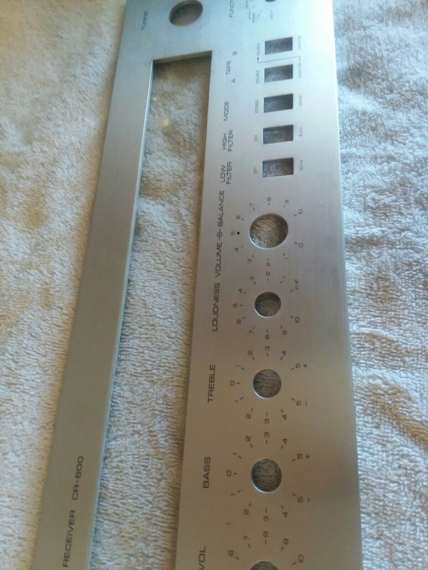 Yamaha CR-600 Faceplate gallery