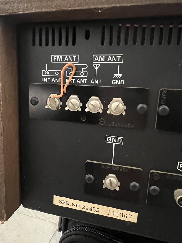 SOLD AS IS parts / Repairs: Vintage Panasonic RA-6100 AM FM Integrated Receiver gallery