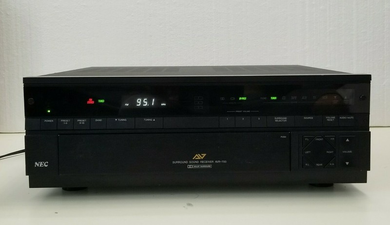 NEC AVR-700 Vintage Stereo Receiver Nice
