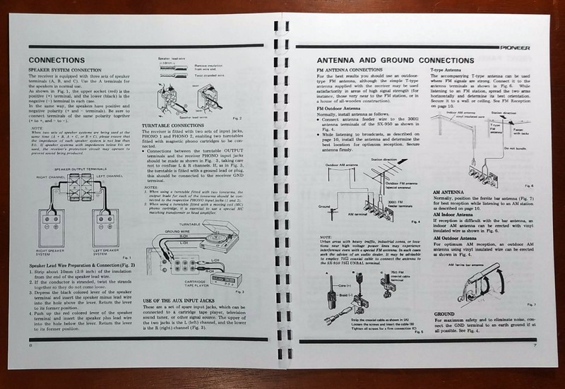 Pioneer SX-950 Stereo Receiver Owners Manual (KC/KU or S Version) gallery