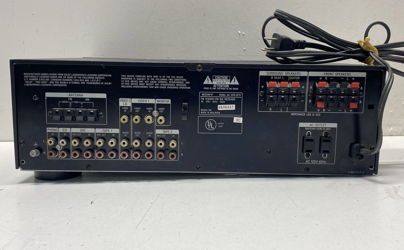 Vintage Sony STR-D711 AM/FM Stereo Receiver Dolby Pro Logic For Parts gallery