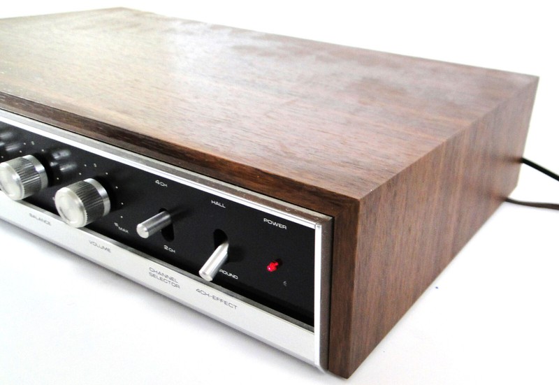 VTG. Sanyo DCA 1500X Rear Chan. Decoder Amplifier Quad Matrix Tested RARE gallery