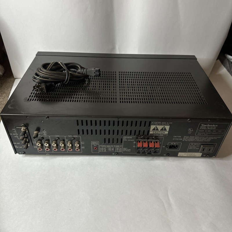 VTG Technics SA-GX130 Receiver Tested & Working Clean Phono gallery