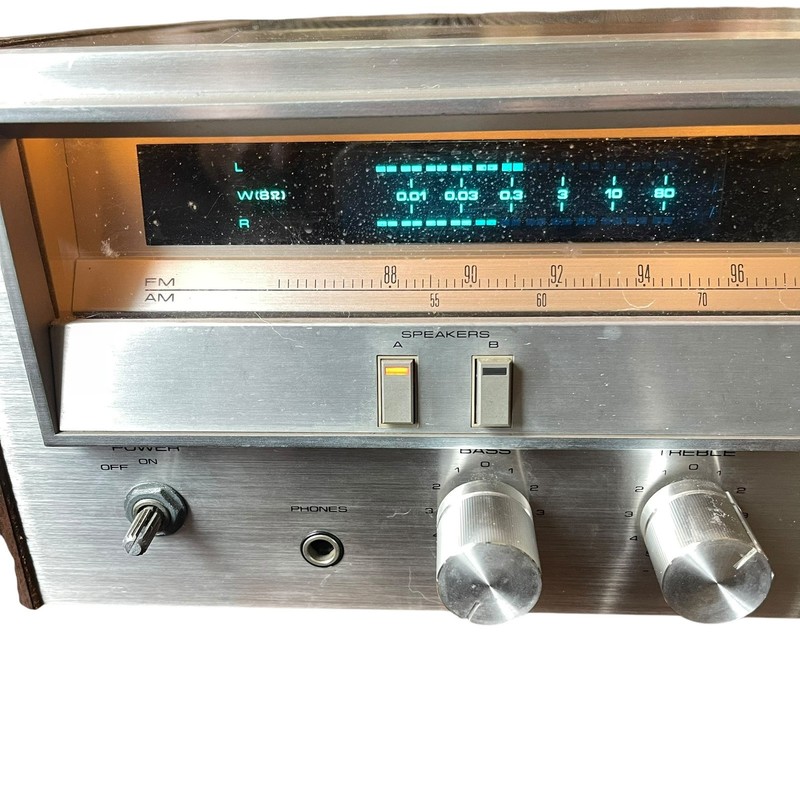 Vintage 1980 Pioneer SX-3700 AM/FM Stereo Receiver 290W AC 120V 60Hz 360VA gallery