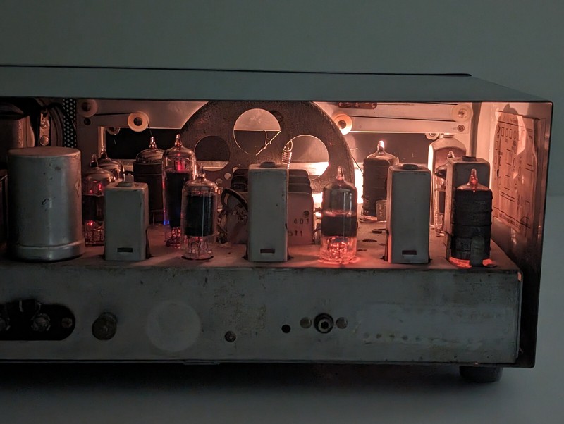 Vintage Hallicrafters CRX-2A 10 Tube, Single Band,FM receiver gallery