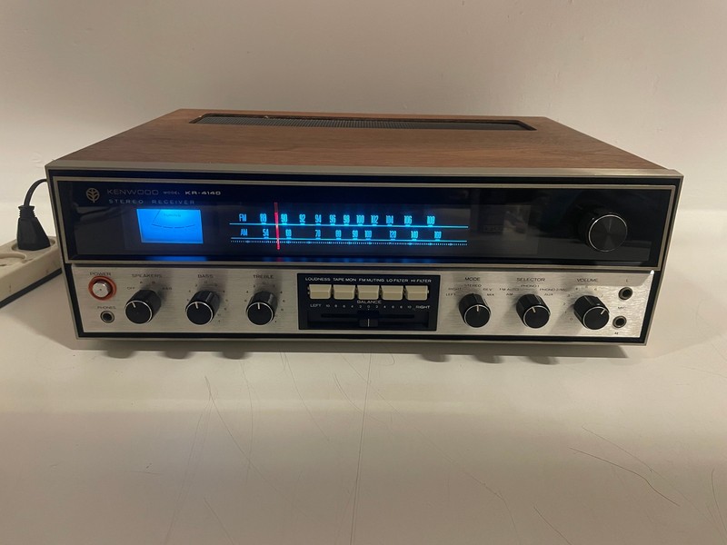 Kenwood - KR4140 - Stereo Receiver - Serviced (LED Installed/Recapped) gallery