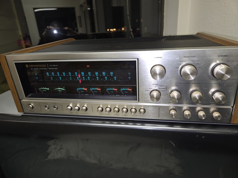 Vintage Kenwood KR 9940 Four Channel Receiver Works Great gallery