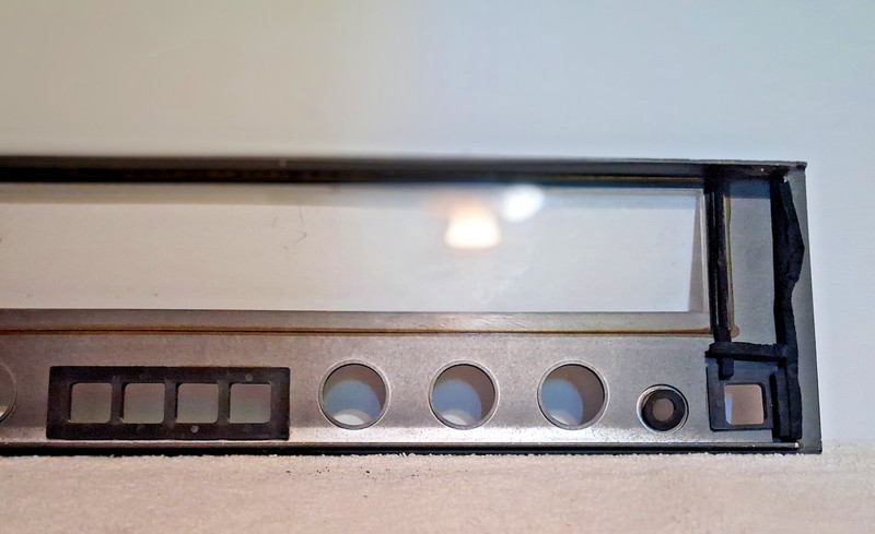 NAD 7020 Stereo Receiver Faceplate With Scuffs Around The Power Button gallery