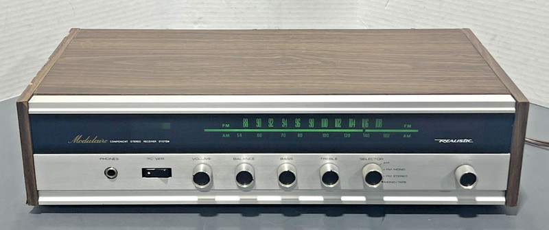 VTG Realistic 12-1459 Modulaire Component Stereo Receiver 120Vac System Tested
