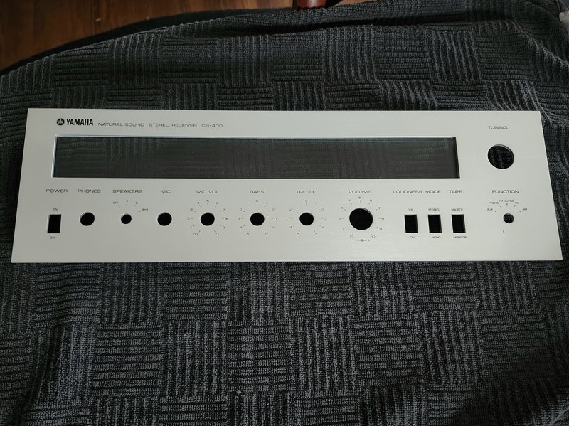 Yamaha CR-400 Face Plate, Faceplate - Good Condition