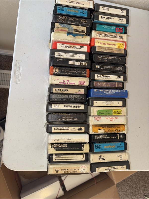 VINTAGE ZENITH ALLEGRO STEREO AM/FM 8-track Player/Receiver W/58 - Cassettes gallery
