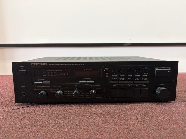 Vintage Vector Research VRX-7100 Quartz Synthesized Stereo Receiver – Tested