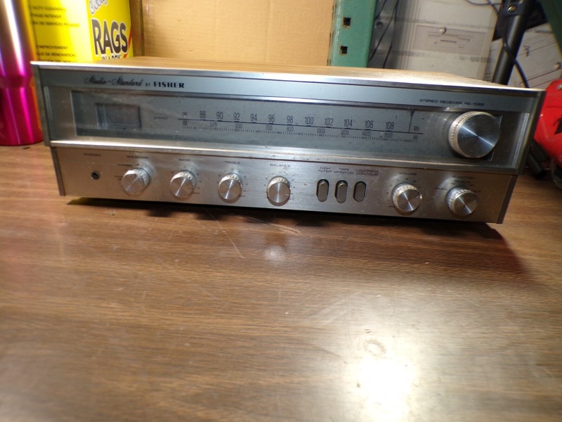 VINTAGE FISHER STUDIO STANDARD RECEIVER STEREO RS- 1022- **NEED NEW BACK LIGHT