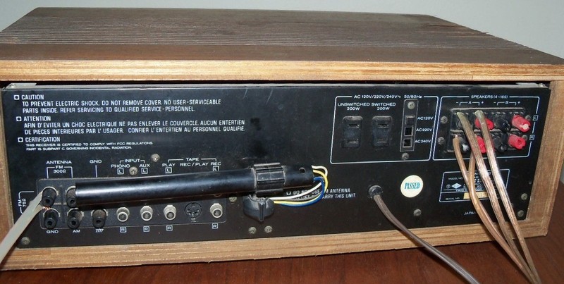 Kenwood KR-4070, 40W AM/FM Stereo Receiver Fully Serviced With Cabinet gallery
