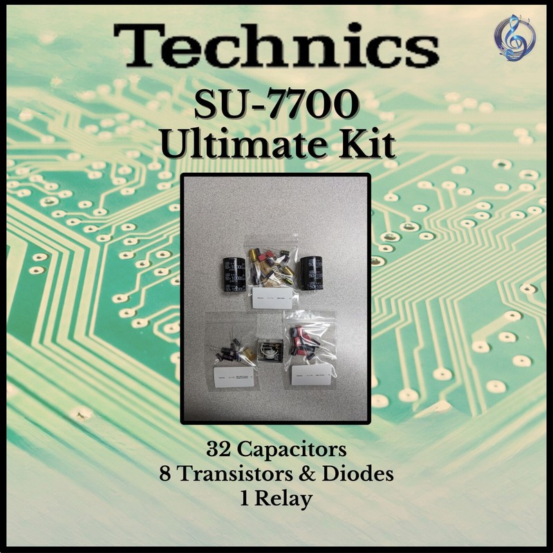 Technics SU-7700 Integrated Deluxe Upgrade Kit Genuine Parts Restoration gallery