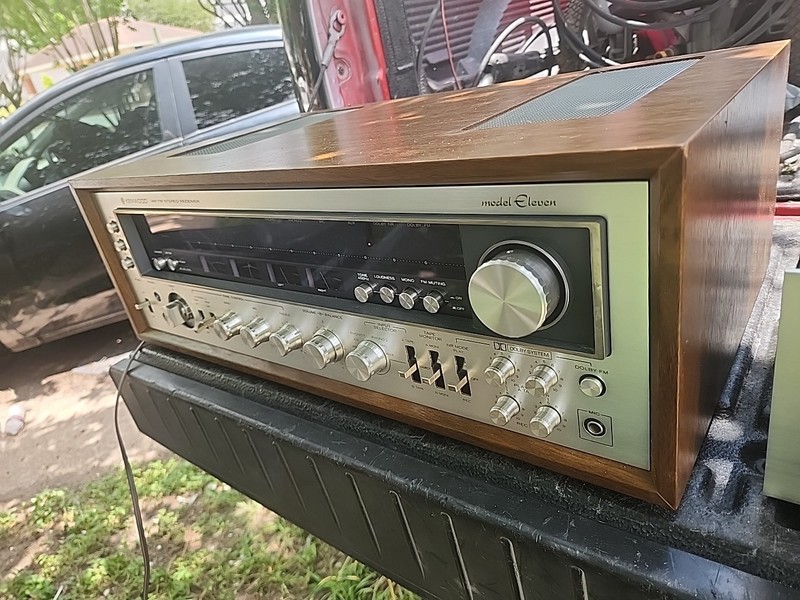 Vintage Home Stereo Recievers Kenwood Model Eleven Original gallery