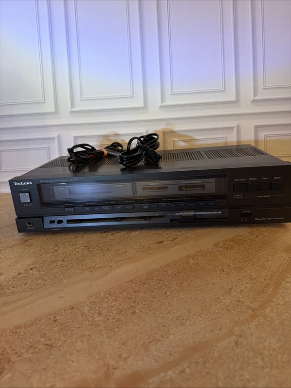 Technics SA-190 AM/FM Stereo Receiver Amp - Vintage Audio Tested Working gallery