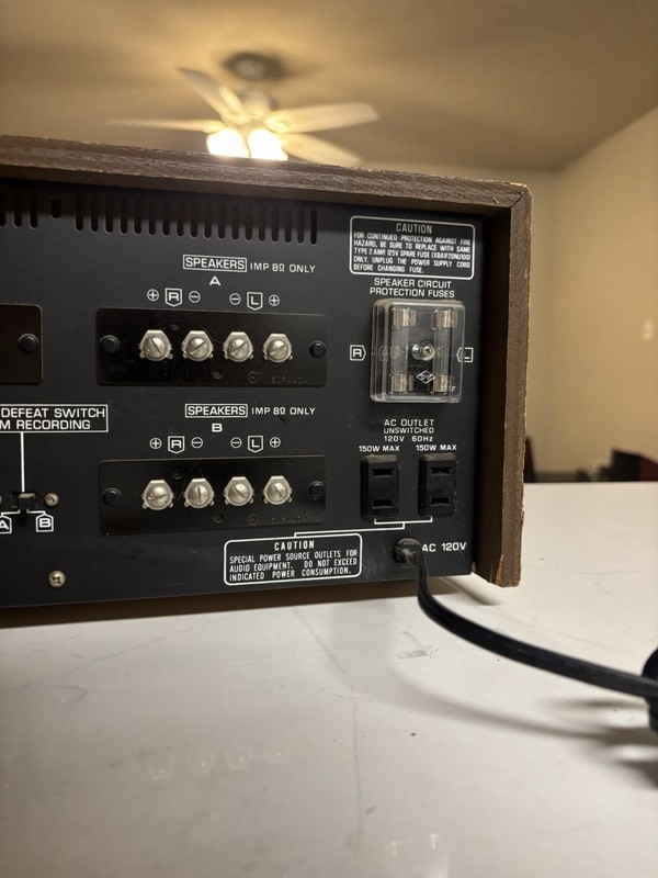 Vintage Panasonic RA-6600 AM FM Integrated Receiver⭐️SOLD AS IS parts/Repairs⭐️ gallery