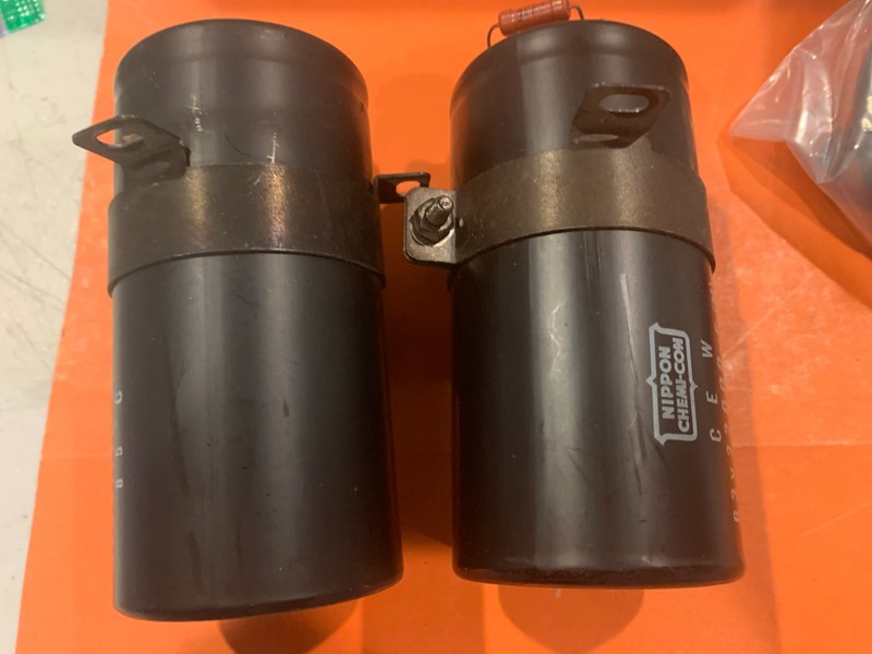 Pioneer SX-950 Stereo Receiver Parting Out – Pair of Filter Capacitors