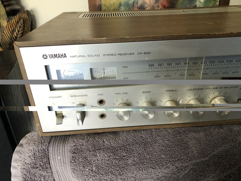 Yamaha CR-600 AM/FM Stereo Receiver for PARTS/REPAIR gallery