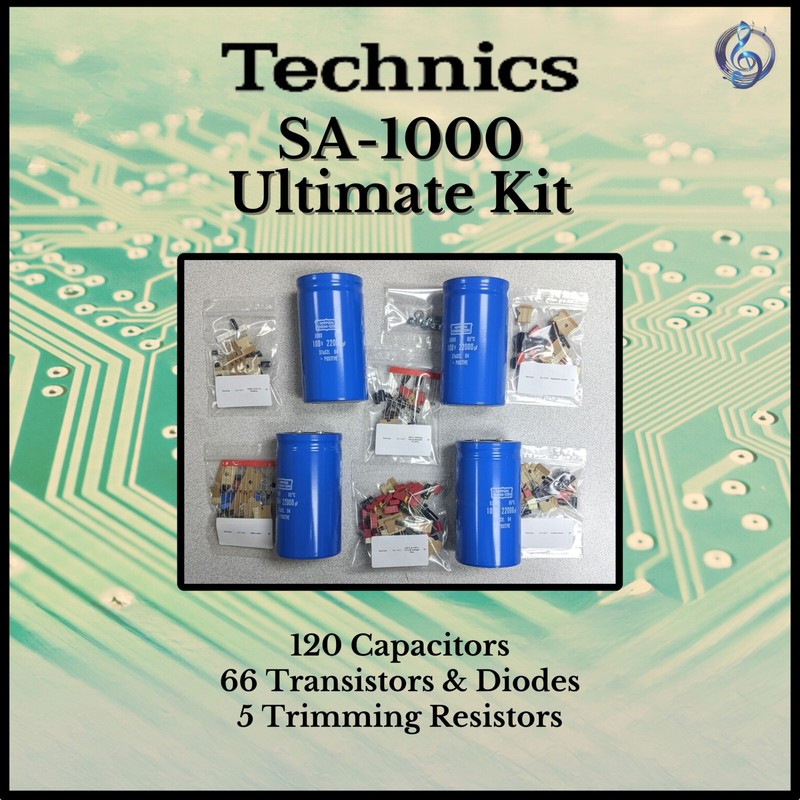 Technics SA-1000 Receiver Ultimate Upgrade Kit Genuine Parts Restoration gallery