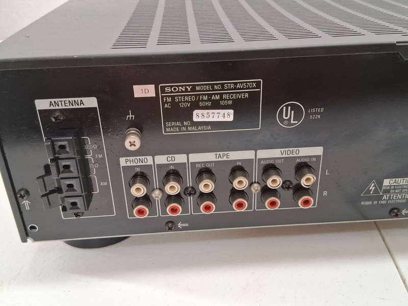 Sony STR-AV570X Stereo AV Receiver Vintage Hi-Fi Surround Sound Tested gallery
