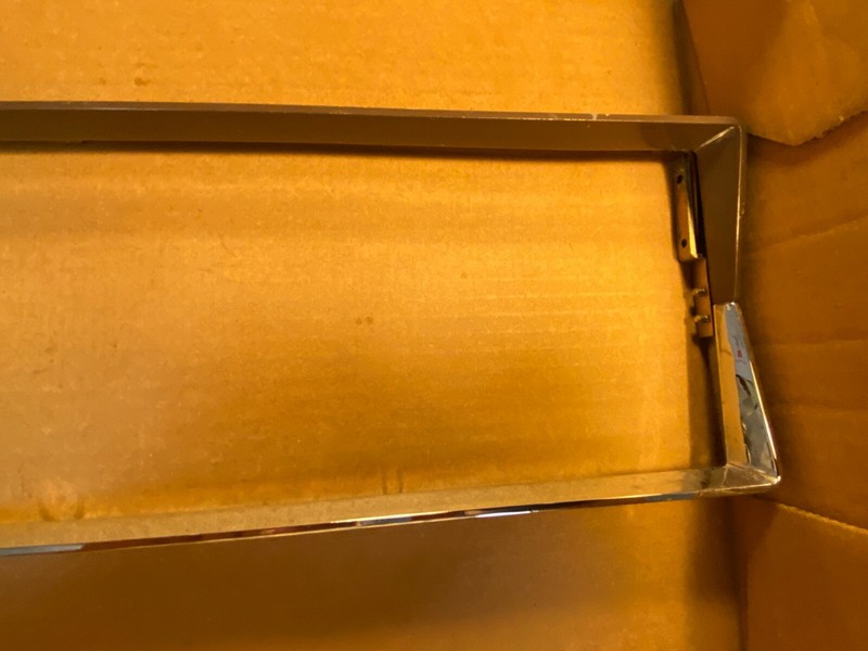 Metal Frame for Faceplate from Kenwood KW-50 Tube Receiver Parts gallery