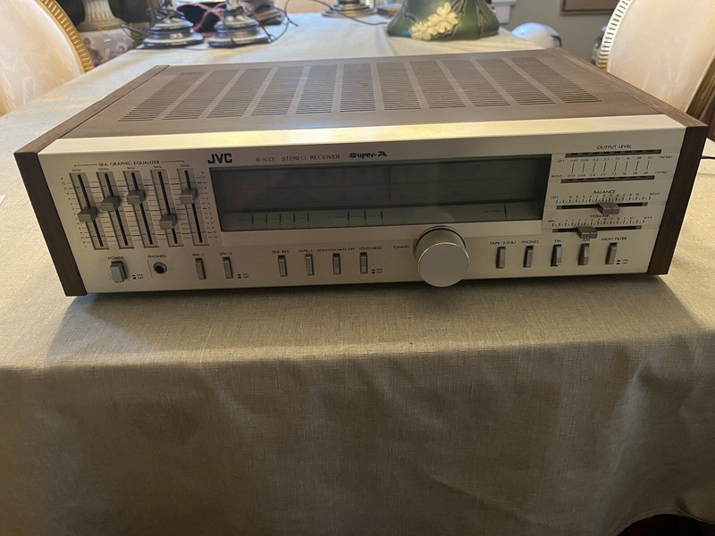JVC Fm-Am Stereo Receiver Super-A Model R-S33