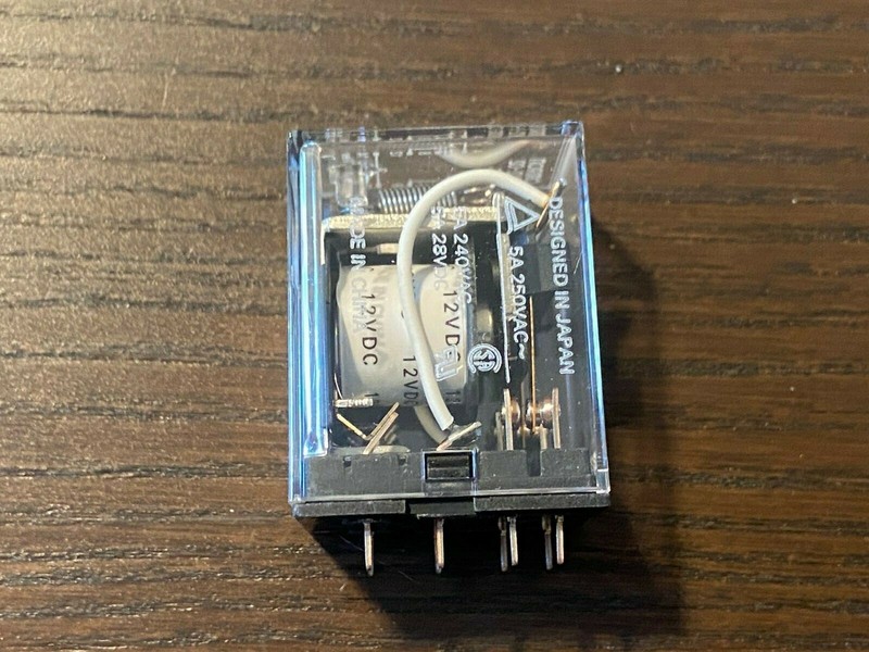 New Relay for Onkyo A-7 A-10 A-7090 A-9711 A-9911 TX-8500 w/ Instructions