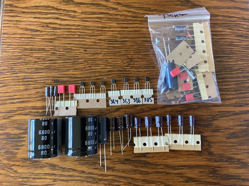 Technics SA-200 Complete Rebuild Kit High-Quality Receiver Recap Set