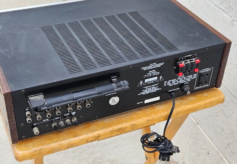 Vtg Realistic STA-2280 Digital Synthesized AM FM stereo receiver wood veneer gallery