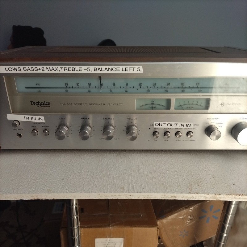 Vintage Technics SA-5270 Stereo Receiver