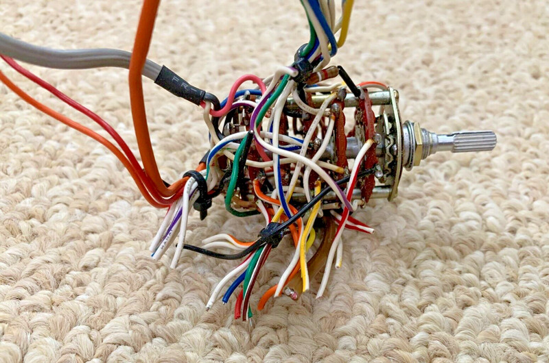 Marantz 2325 Receiver Dolby NR switch REMOVED FROM WORKING MODEL