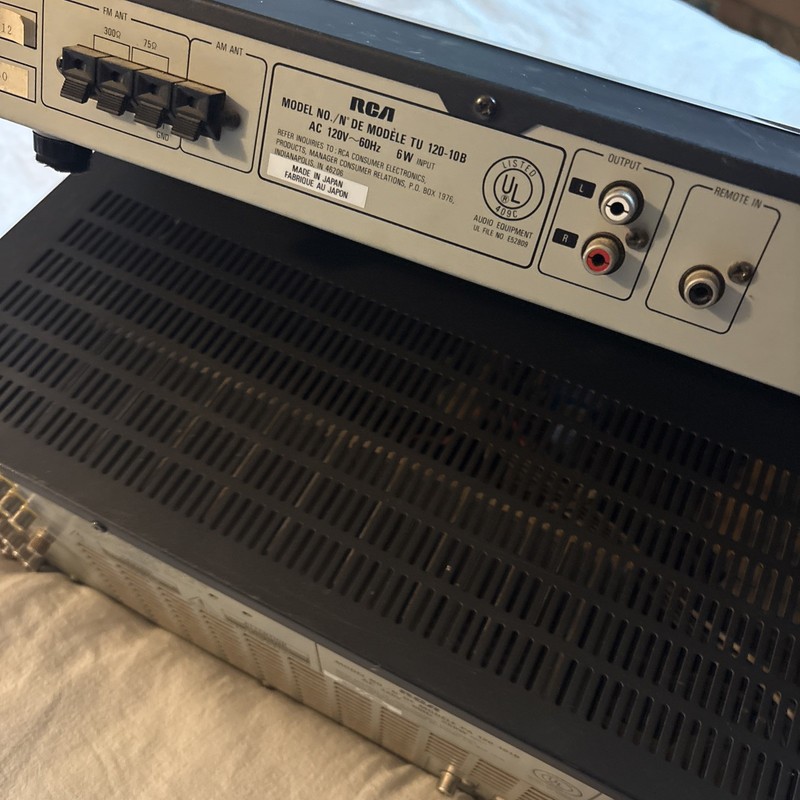 RCA stereo system vintage PA 120-101B With Stereo Tunner And Remote gallery