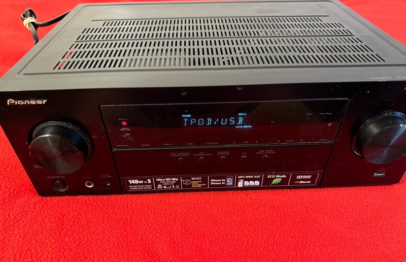 Pioneer AV Receiver VSX-524k W/ Remote Control Tested / Works gallery