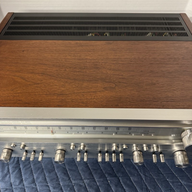 PIONEER SX-850 VINTAGE AM/FM STEREO RECEIVER - SERVICED - CLEANED - TESTED gallery