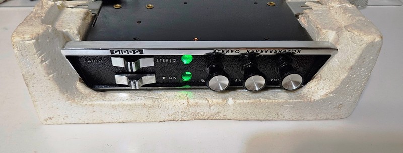 Vintage Gibbs Stereo Reverberator Model 667 RARE! gallery