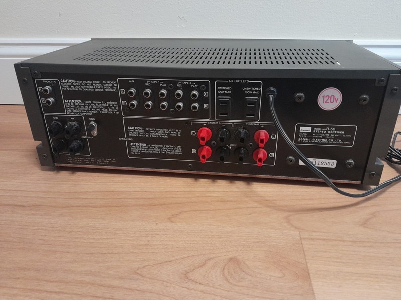Sansui R 50 Tested Working gallery