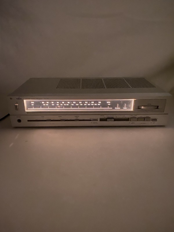 Vintage Technics SA-110 FM AM Stereo Receiver Tested Working Japan Silver