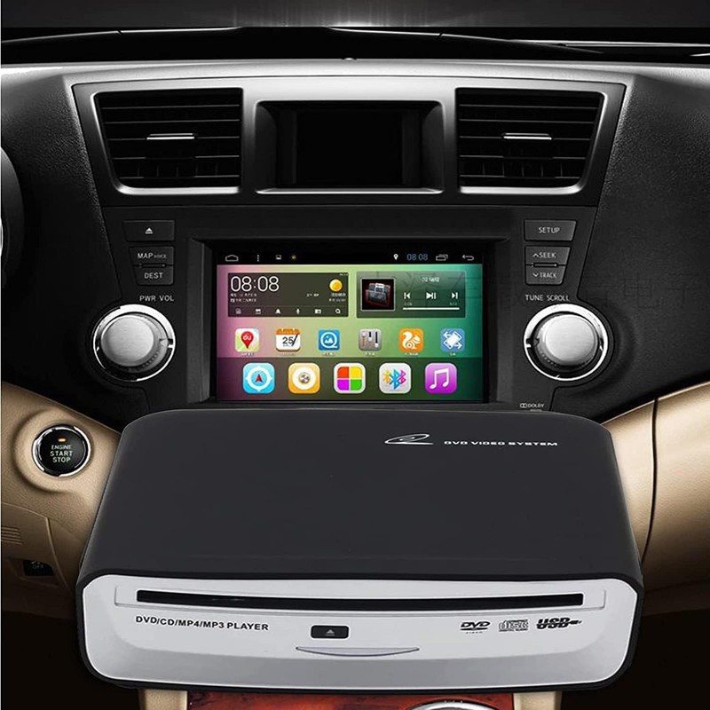 Bovrou Usb External Car Universal Connection Portable Cd Player For Car Android gallery