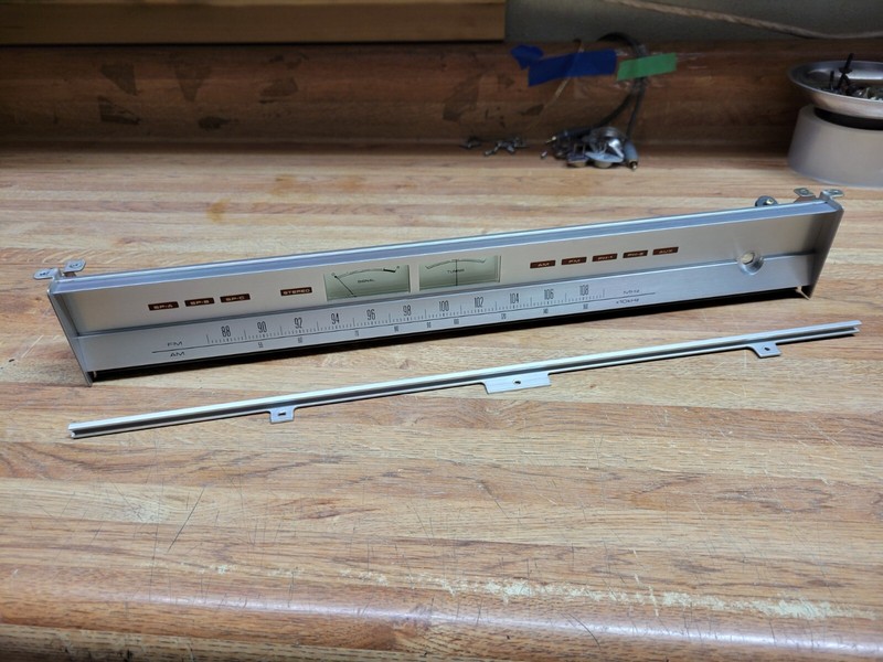 Pioneer SX-950 Dial Scale & Blind Sash & Meters AAW-040 & AAG-036 & AAP-036