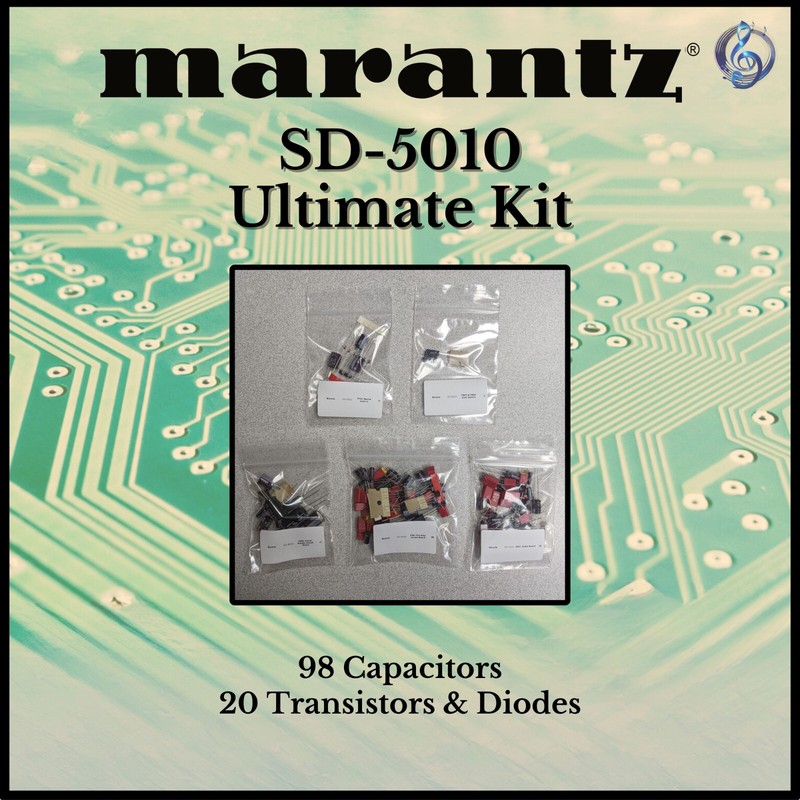 Marantz SD5010 Cassette Deck Ultimate Upgrade Kit Genuine Parts Restoration gallery