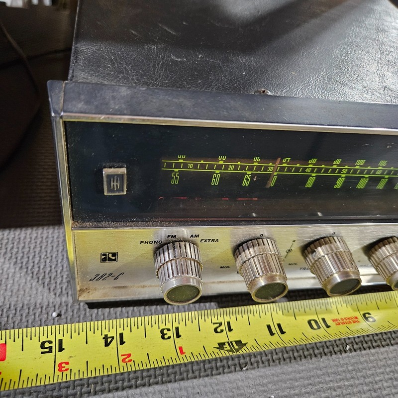 Vinatge Scott Stereomaster 382 -C Ampilifer Receiver Working project see videos gallery
