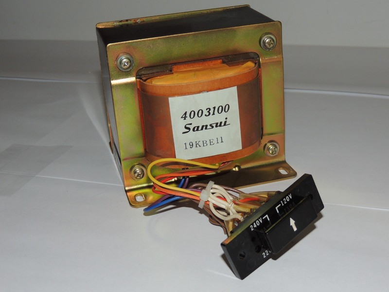 Sansui G-5700 Power Transformer & Voltage Switch & Wire 4003100