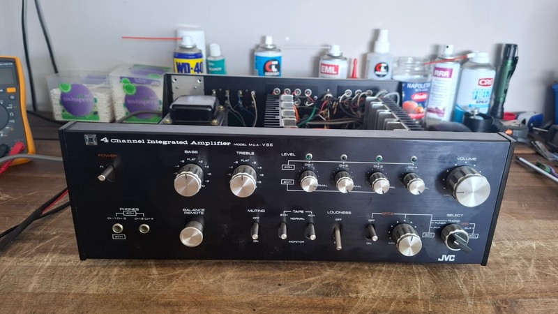 Vintage Classic JVC MCA-V5E Black (JVC 4VN-550) Made in Japan repaired, rebuilt, gallery