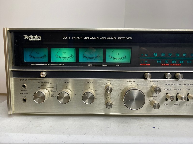 Technics SA-8100X Quandraphonic CD-4 FM/AM 4 Channel/2 Channel Receiver gallery